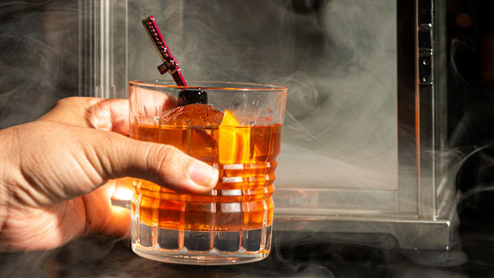 Smoked Old Fashioned