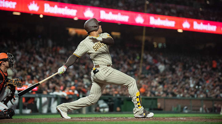 San Diego Padres left fielder Juan Soto