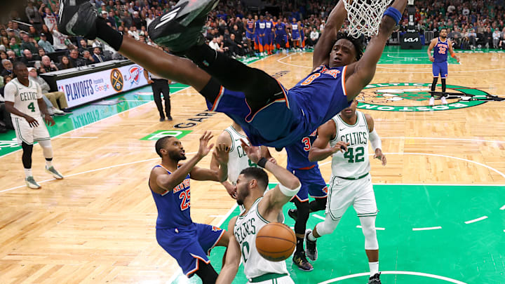 Boston Celtics, New York Knicks, Game 1, NBA Playoffs, Jaylen Brown, Jayson Tatum