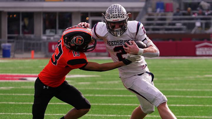Reedsburg quarterback Will Mikonowicz. 