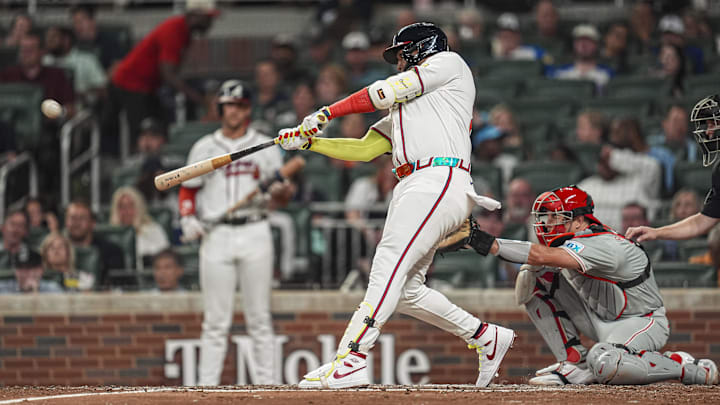 Atlanta Braves DH Marcell Ozuna Atlanta Braves DH Marcell Ozuna