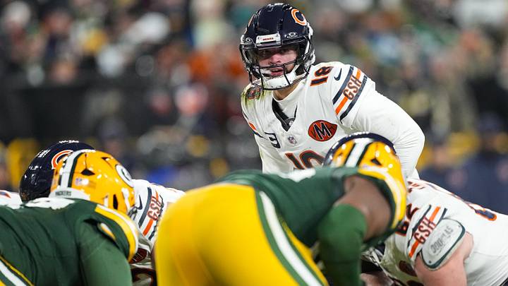 Chicago Bears quarterback Caleb Williams. Chicago Bears quarterback Caleb Williams.