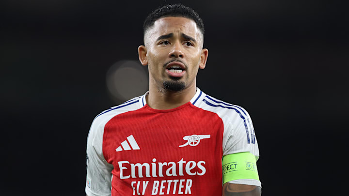 Gabriel Jesus tem sido capitão do Arsenal e ainda não marcou em nenhum dos 11 jogos na temporada 2024/25