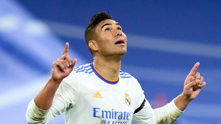 Casemiro con el Real Madrid Casemiro con el Real Madrid