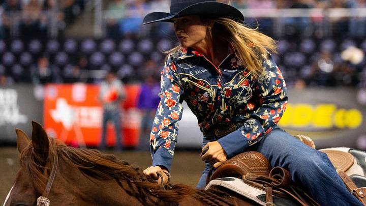 A highlight of the Playoff Series, the 2025 Governor’s Cup was the deciding factor in barrel racer Halyn Lide’s NFR qualification. A highlight of the Playoff Series, the 2025 Governor’s Cup was the deciding factor in barrel racer Halyn Lide’s NFR qualification.