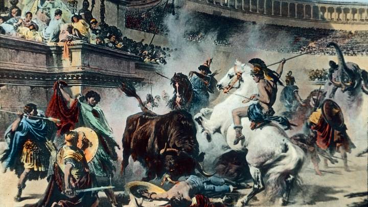 Tournament in the Colosseum. Tournament in the Colosseum.