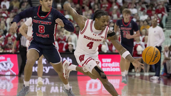 Kamari McGee had a big game in his first start, helping Wisconsin top Minnesota Friday night.