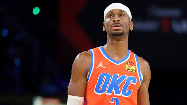 San Antonio Spurs v Oklahoma City Thunder : Emirates NBA Cup - Semifinals San Antonio Spurs v Oklahoma City Thunder : Emirates NBA Cup - Semifinals