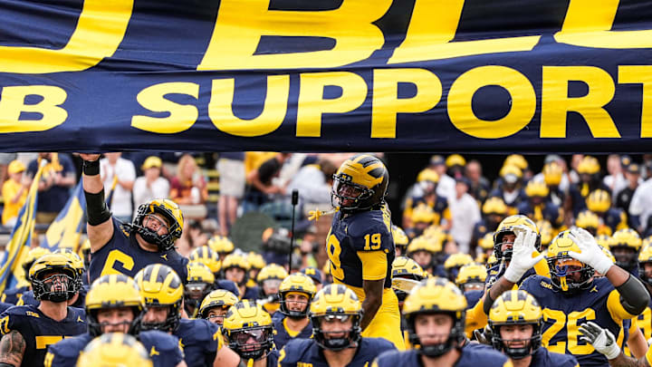 Michigan quarterback Bryce Underwood