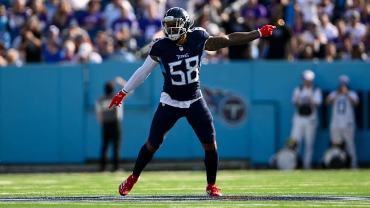The Tennessee Titans are releasing one of the league's best pass rushers in linebacker Harold Landry.