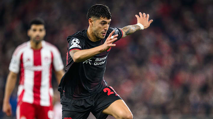 Exequiel Palacios, Bayer 04 Leverkusen - UEFA Champions League 2025/26 League Knockout Play-off First Exequiel Palacios, Bayer 04 Leverkusen - UEFA Champions League 2025/26 League Knockout Play-off First