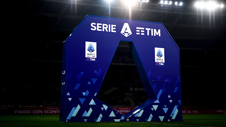 The Serie A archway structure is seen prior to the Serie A...
