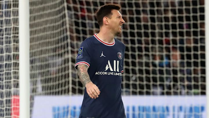 Lionel Messi n'a toujours pas été décisif en Ligue 1. Lionel Messi n'a toujours pas été décisif en Ligue 1.