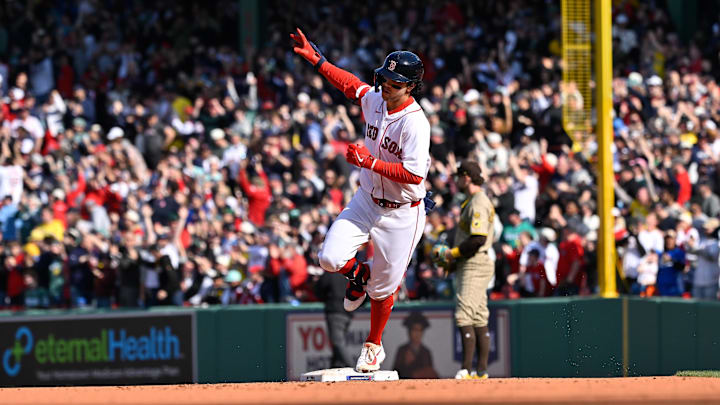 Boston Red Sox second baseman Marcelo Mayer.