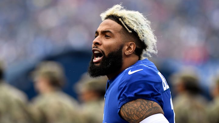 New York Giants wide receiver Odell Beckham Jr. New York Giants wide receiver Odell Beckham Jr.
