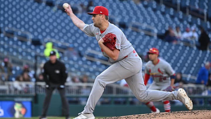 St. Louis Cardinals relief pitcher Matt Svanson