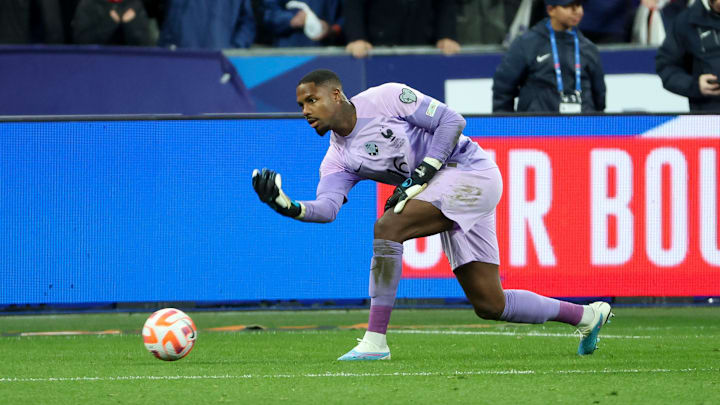 Mike Maignan n'a pas encaissé de but pour sa première en tant que gardien numéro 1 des Bleus. 