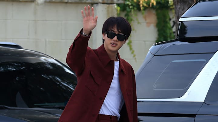 Jin @ BTS' J-Hope Discharged From South Korean Military