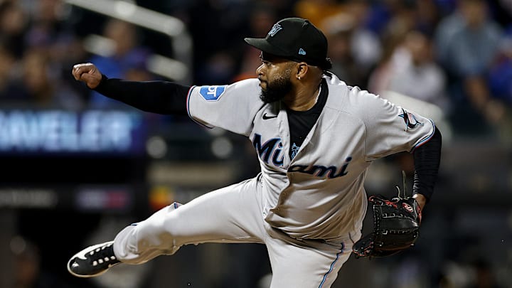 Miami Marlins pitcher Johnny Cueto