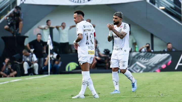 Atacante marcou gol diante do Corinthians