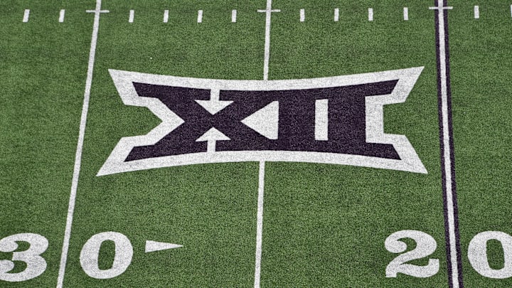 Big 12 logo during West Virginia v Kansas State