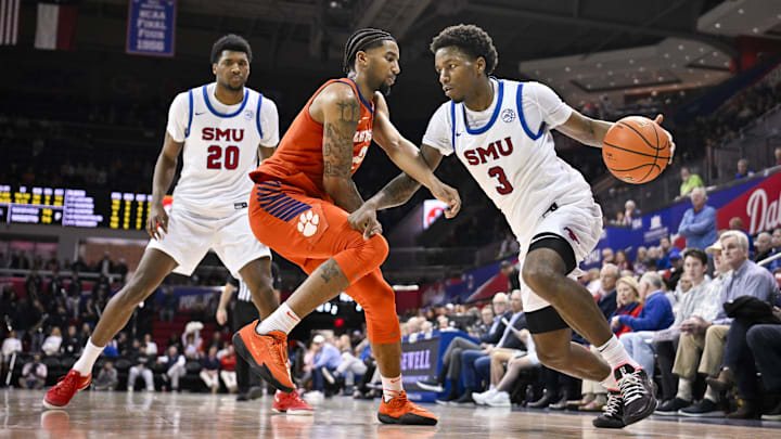 Clemson is favored to SMU in the ACC quarterfinal.