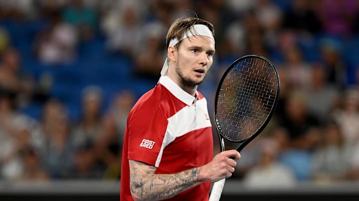 Alexander Bublik at the 2026 Australian Open.