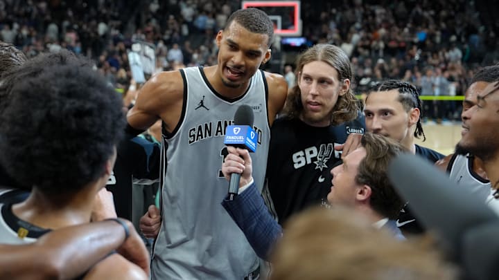 The Spurs forward finished the night with 34 points, which included the game-winner.