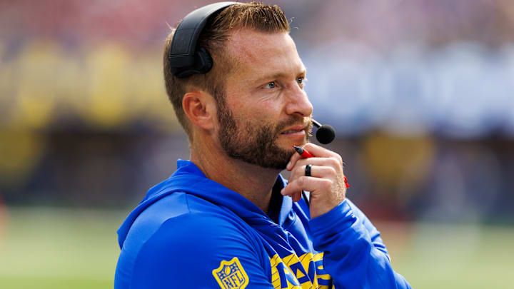 San Francisco 49ers v Los Angeles Rams, Sean McVay