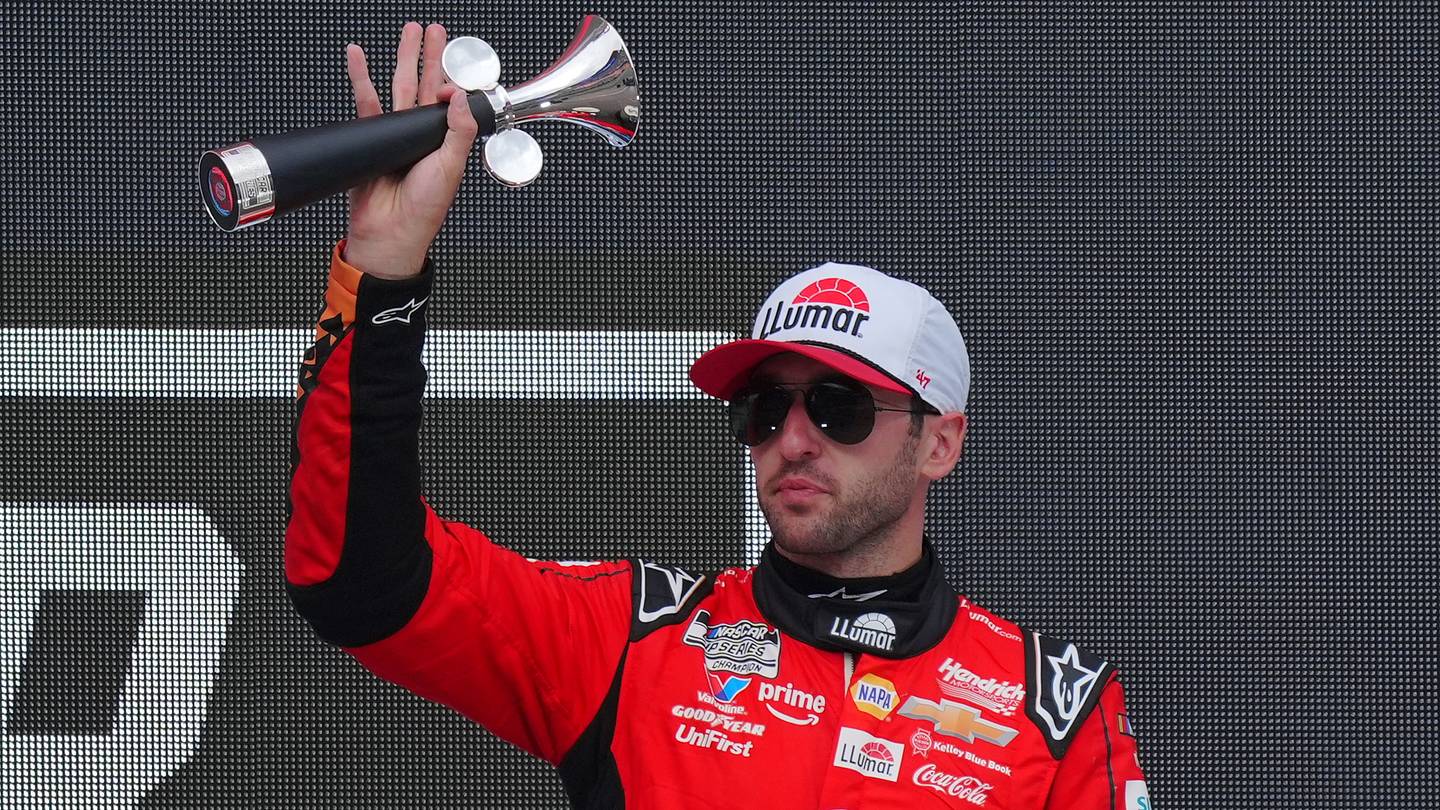 Chase Elliott was not happy with one aspect from Sunday's Cup Series race  in Mexico City