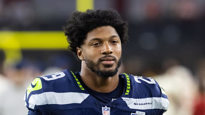 Seattle Seahawks cornerback Josh Jobe (29)