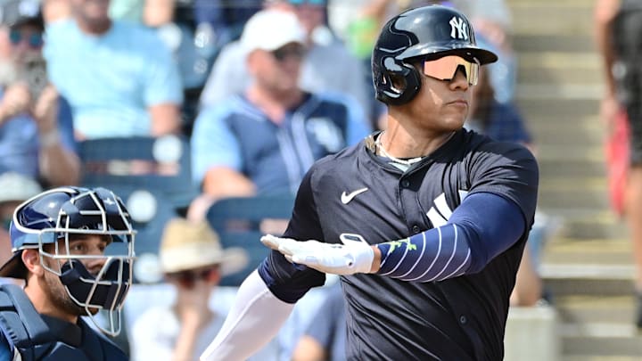 El nuevo jugador de los Yankees Juan Soto lidera a los peloteros activos en OBP