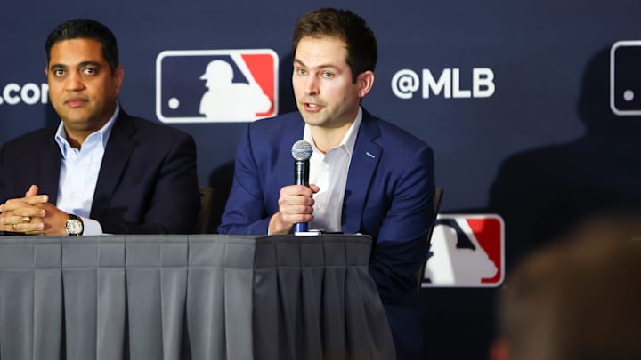 MLB and the Dominican Baseball Federation announcement at the 2025 Winter Meetings