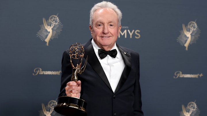 Lorne Michaels At The 77th Primetime Emmy Awards - Press Room