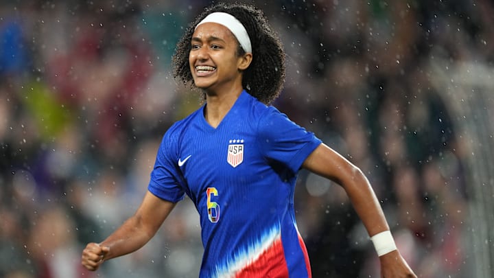 Lily Yohanne at South Korea v United States