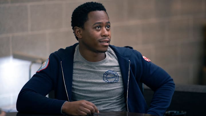CHICAGO FIRE -- "Blow This Up Somehow" Episode 906 -- Pictured: Daniel Kyri as Darren Ritter -- (Photo by: Adrian S. Burrows Sr./NBC)