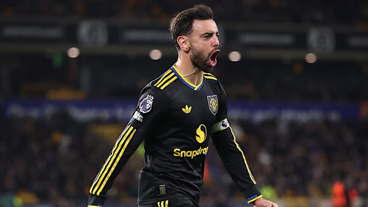Bruno Fernandes bagged a brace and an assist against Wolves.