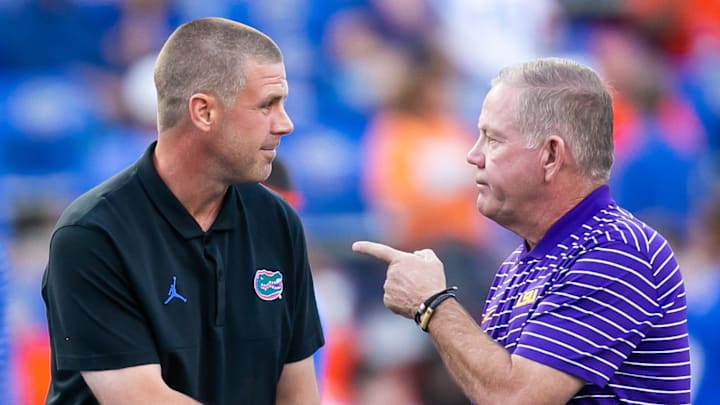 Billy Napier and Brian Kelly are two of the most high-profile firings this year after their dismissals from Florida and LSU. Billy Napier and Brian Kelly are two of the most high-profile firings this year after their dismissals from Florida and LSU.