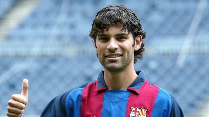 Rafa Márquez con el FC Barcelona Rafa Márquez con el FC Barcelona