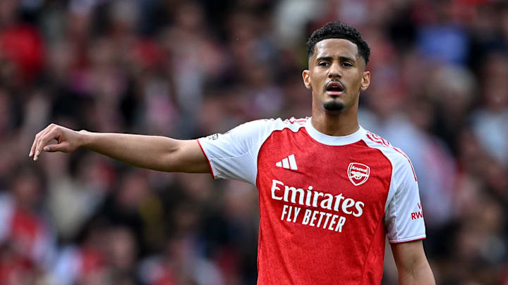 William Saliba a disputé 35 matchs de championnat la saison dernière. 