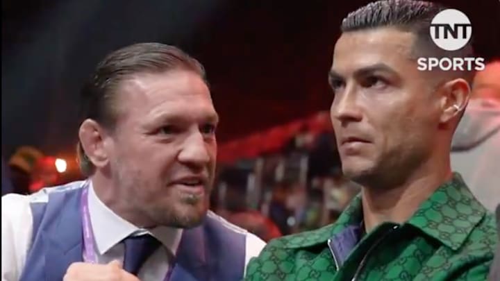 Conor McGregor and Cristiano Ronaldo