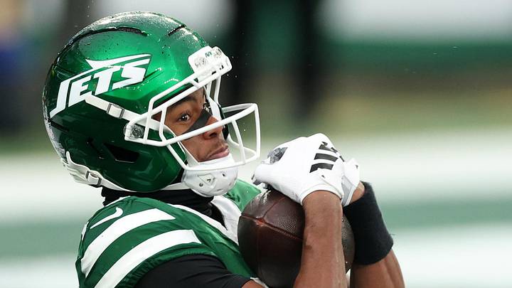 New York Jets wide receiver Adonai Mitchell New York Jets wide receiver Adonai Mitchell