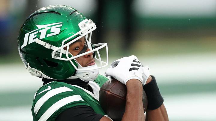 New York Jets wide receiver Adonai Mitchell New York Jets wide receiver Adonai Mitchell