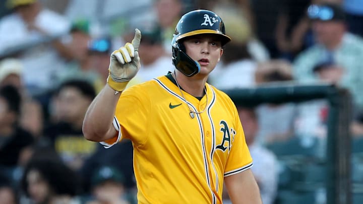 Athletics first baseman Nick Kurtz
