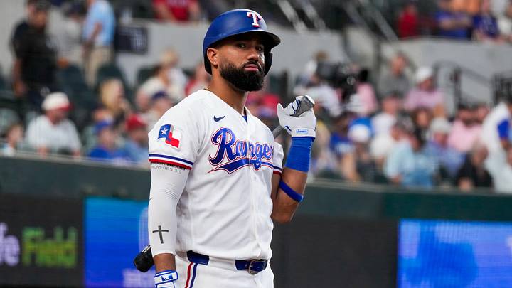 Texas Rangers shortstop Ezequiel Duran. Credit: Raymond Carlin III-Imagn Images Texas Rangers shortstop Ezequiel Duran. Credit: Raymond Carlin III-Imagn Images