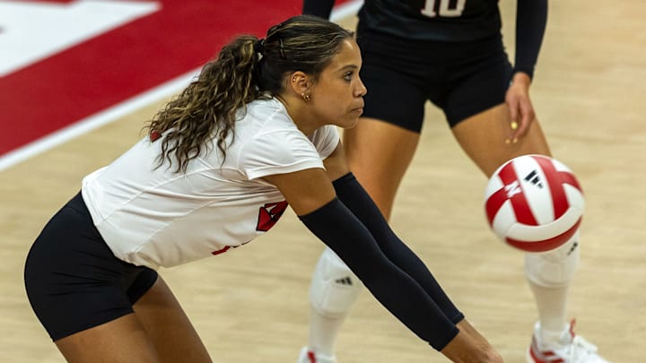 Nebraska outside hitter Skyler Pierce.