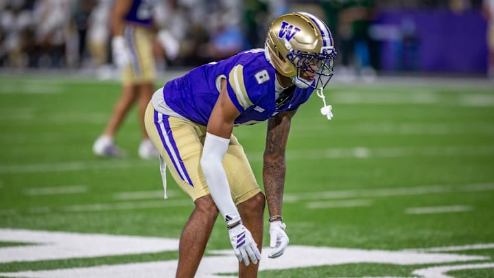 Tacario Davis is one of 10 UW players ruled out of the Apple Cup. 