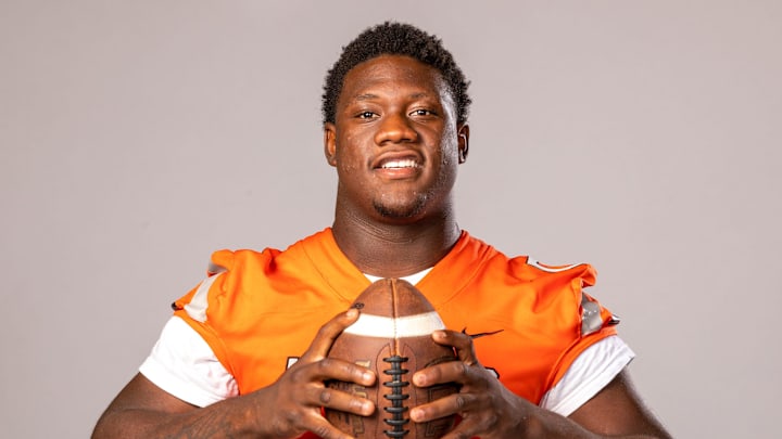 All County Football - - Malik Morris- Lakeland High School Thursday December 19 , 2024 in Lakeland Fl.
Ernst Peters/The Ledger All County Football - - Malik Morris- Lakeland High School Thursday December 19 , 2024 in Lakeland Fl.
Ernst Peters/The Ledger