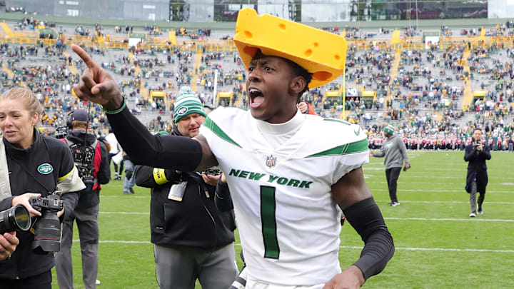 NY Jets cornerback Sauce Gardner