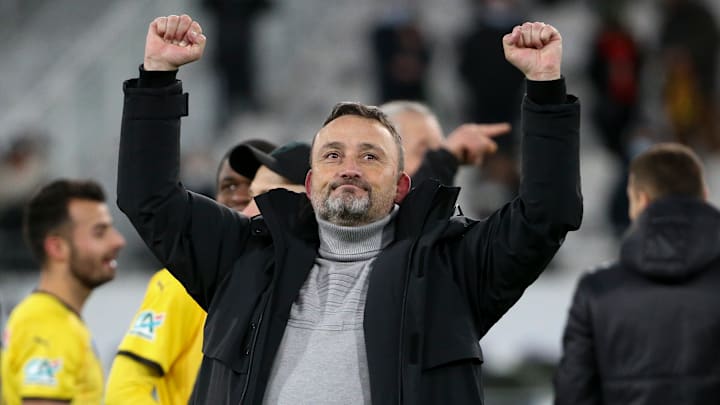 Franck Haise peut avoir le sourire, il vient d'enregistrer sa première signature de l'hiver